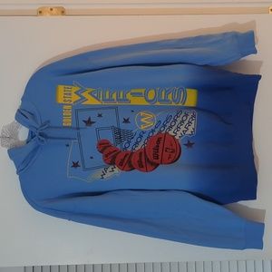 Women's NBA Golden State Warriors Oversized Graphic Hoodie